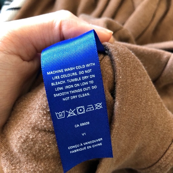 Kit and Ace Brown Mock-neck Long-Sleeve Wool-blend Sweater Dress - Picture 13 of 16